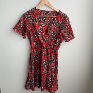 SHEIN V Neck Dress Size M